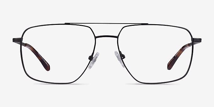 Focal Black Metal Eyeglass Frames