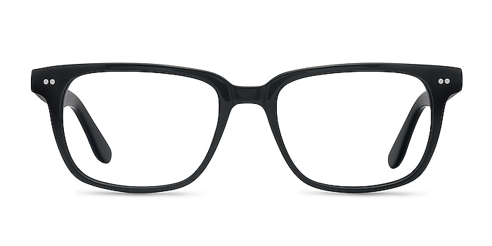 Pacific Black Acetate Eyeglass Frames from EyeBuyDirect