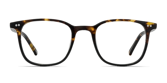序列琥珀龟醋酸眼镜框从EyeBuyDirect