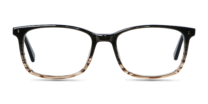 Botanist Gray Brown Acetate Eyeglass Frames from EyeBuyDirect