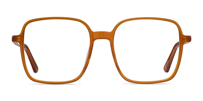 六到醇厚黄色醋酸盐眼镜框从EyeBuyDirect