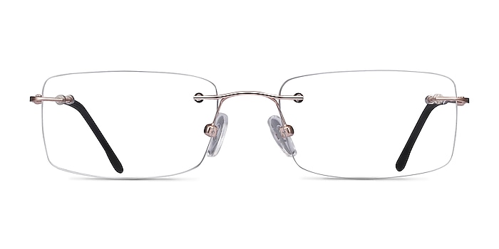 伍德罗黄金金属眼镜框从EyeBuyDirect
