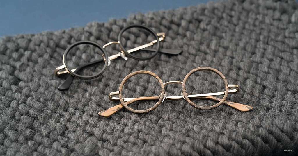 Old fashioned cheap round eyeglasses