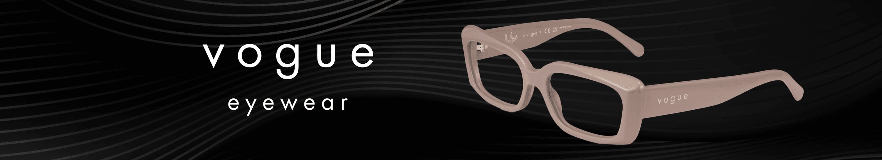 Des lunettes élégantes signées Vogue Eyewear.