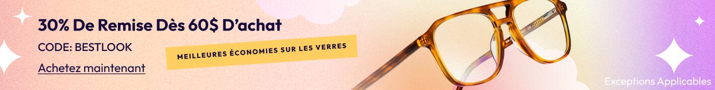 30% De Remise Dès 60$ D’achat