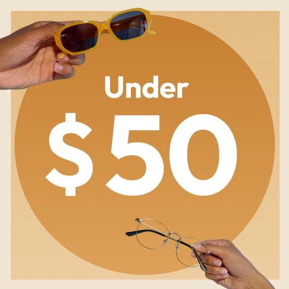 Complete your look with affordable frames for everyday wear.