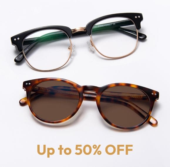 Good looking out! Enjoy up to 50% off these eyewear picks.