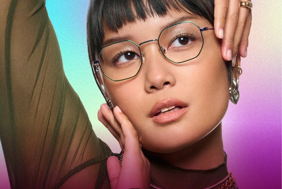 Celebrating self-love and self-expression with bold eyewear.