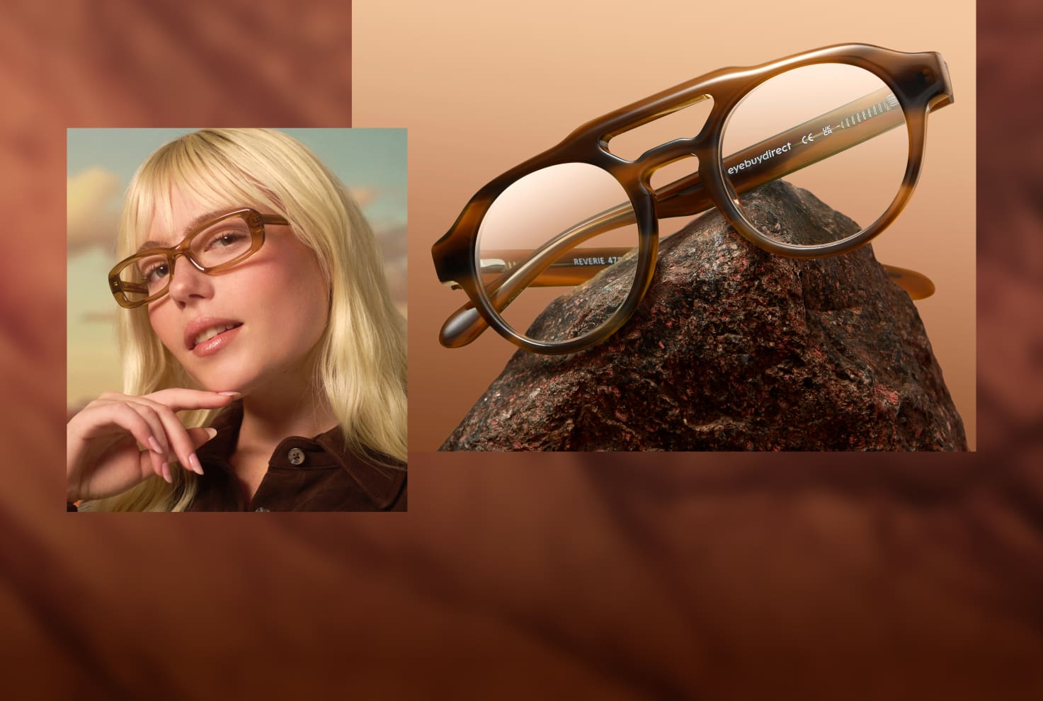 Bold meets boho with new bio-based acetate styles.