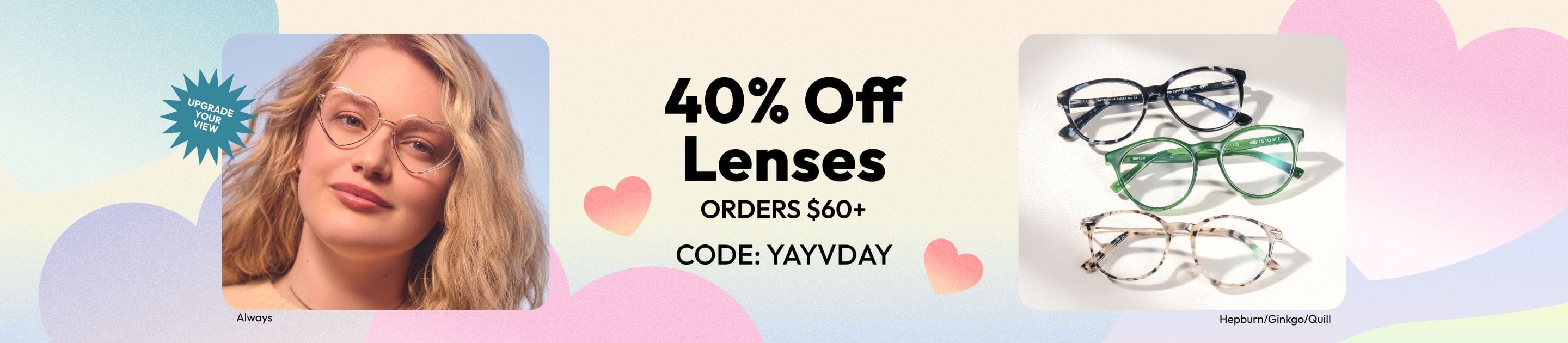 40% Off Lenses