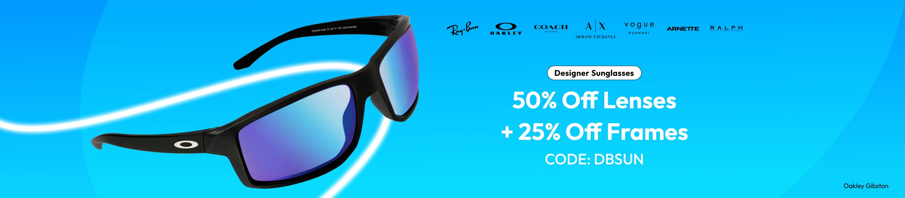 50% Off Lenses+ 25% Off Frames
