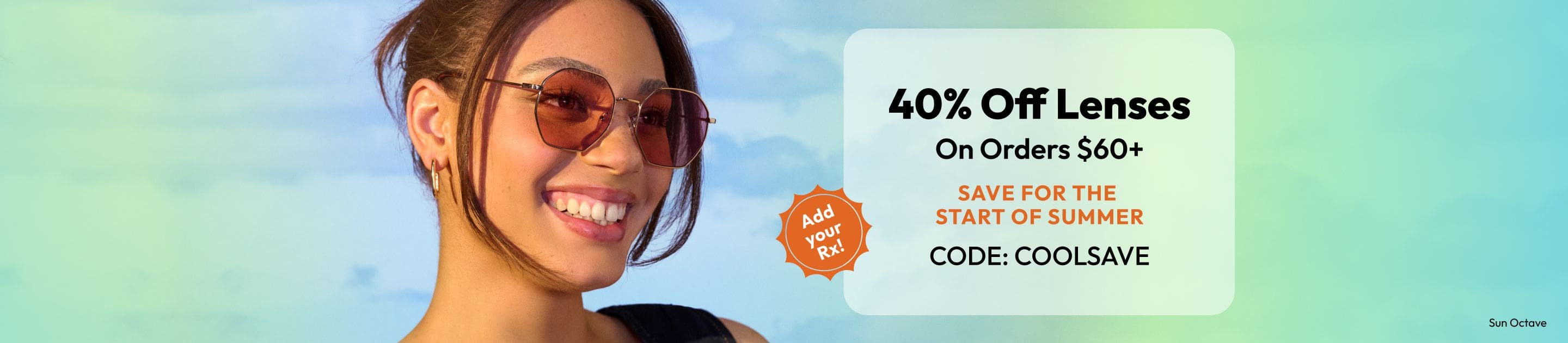 40% Off Lenses On Orders $60+