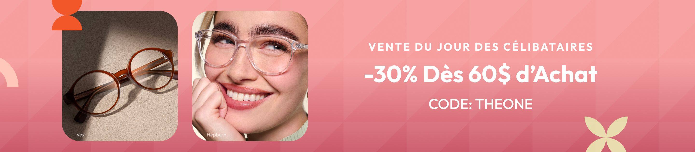 -30% Dès 60$ d’Achat