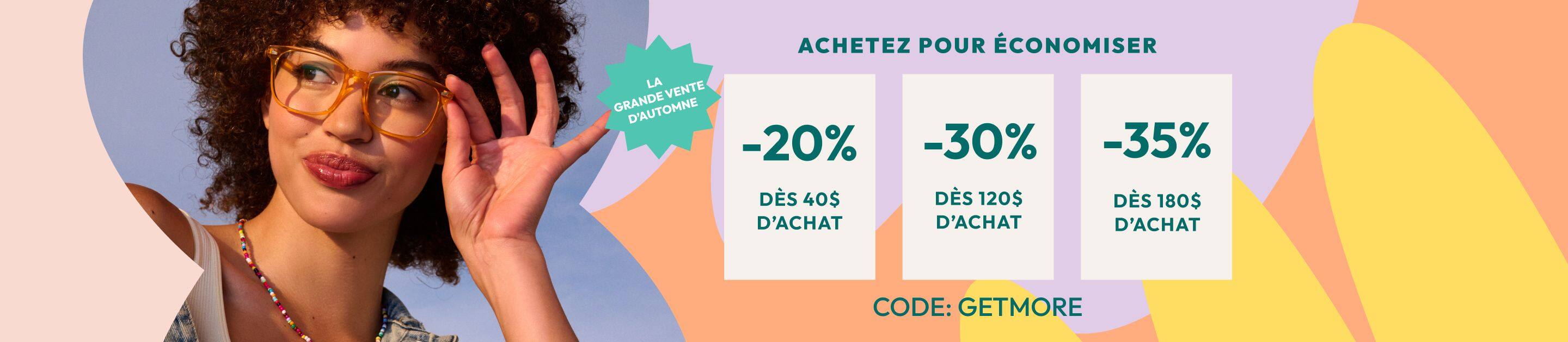 Dépensez Pour Économiser! Jusqu’à -35% 