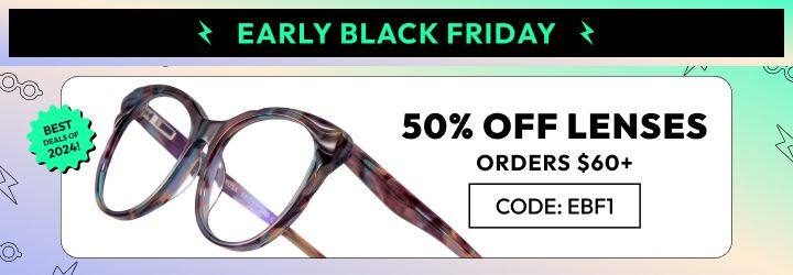 50% OFF LENSES ORDERS $60+