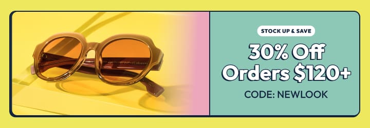 30 Off Orders $120+