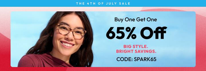 Buy One Get One 65% Off