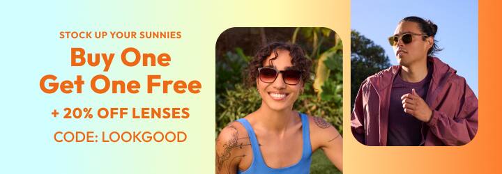 BOGO+20% Lenses