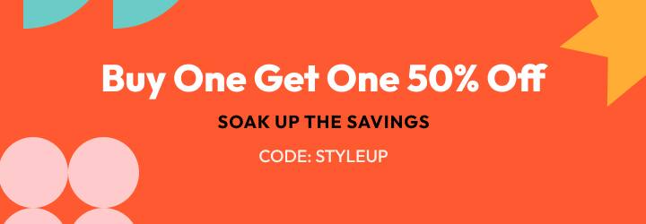 Buy One Get One 50 Off