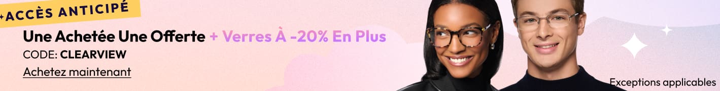 UNE ACHETÉE UNE OFFERTE +20% DE REMISE ADDITIONNELLE