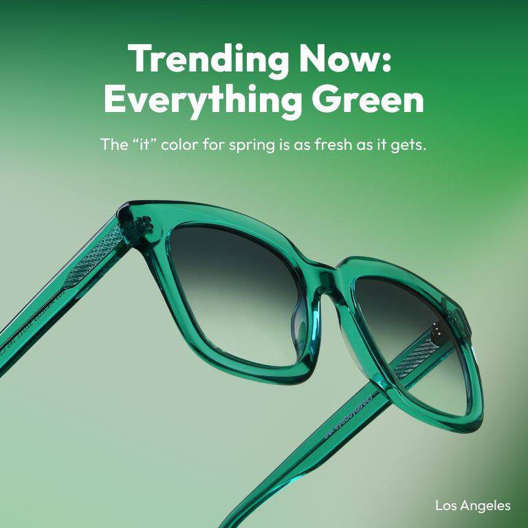 Trending Now: Everything Green