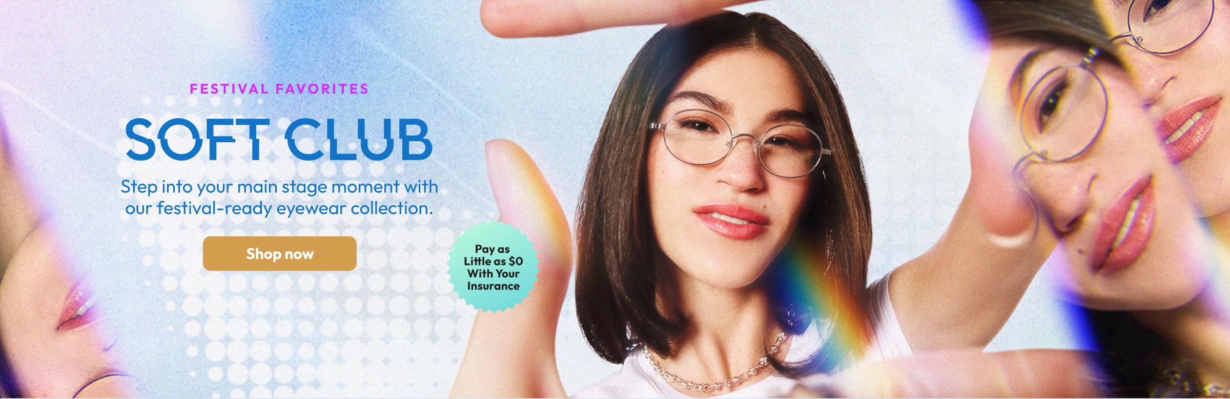 Eyewear that’s early digital age coded.