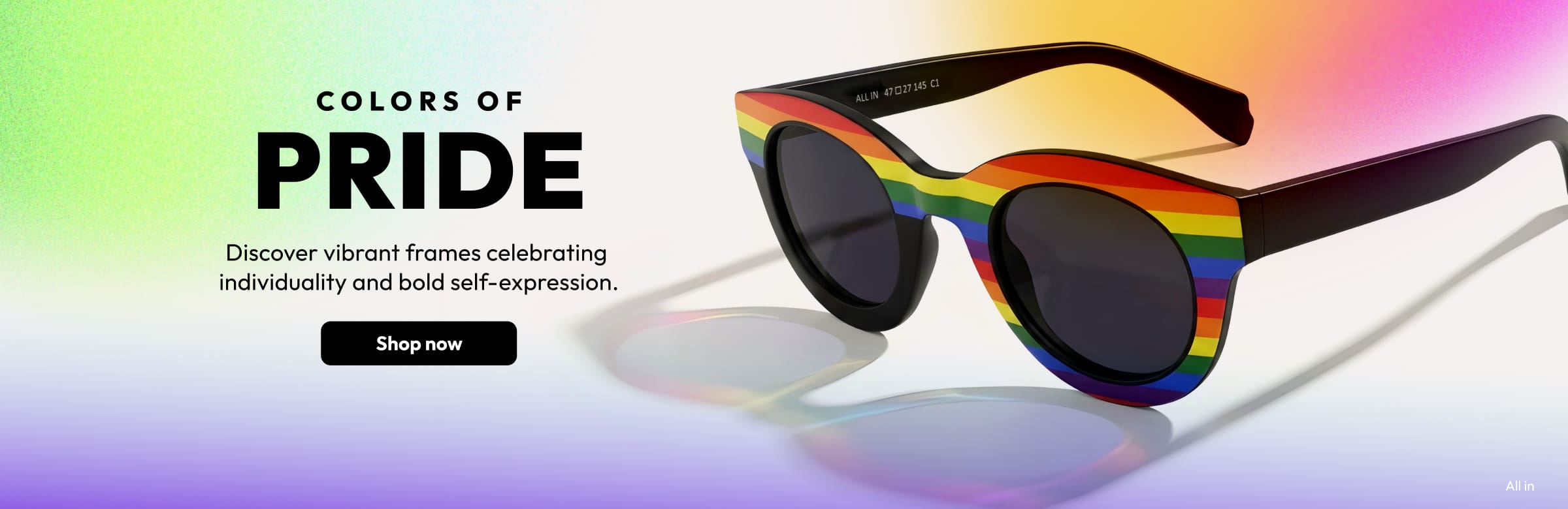 Discover vibrant frames celebrating  individuality and bold self-expression.