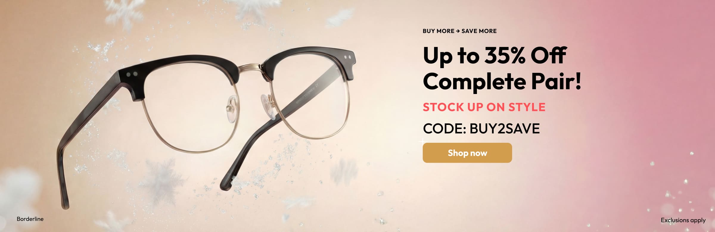 Up to 35% Off Complete Pair!