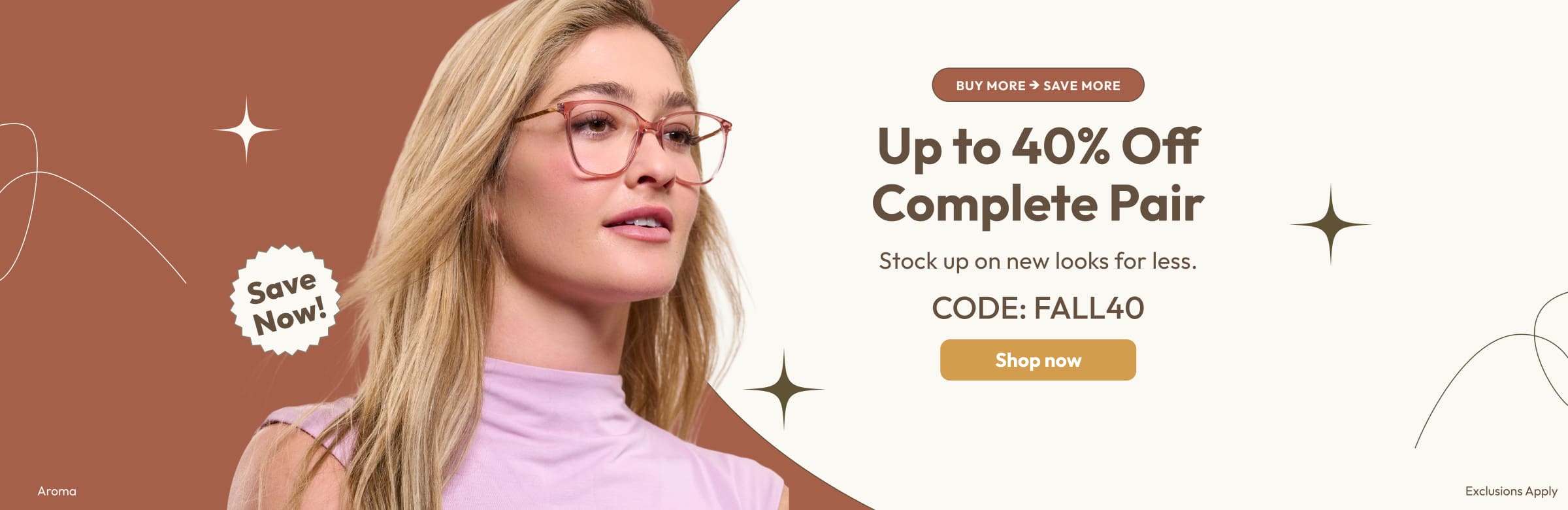 Up to 40% Off Complete Pair