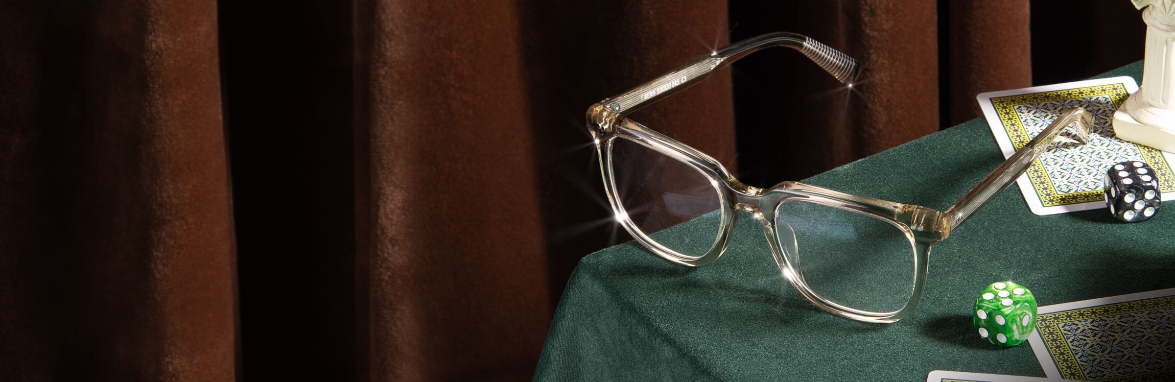 A collection of classic eyewear with a creative edge.
