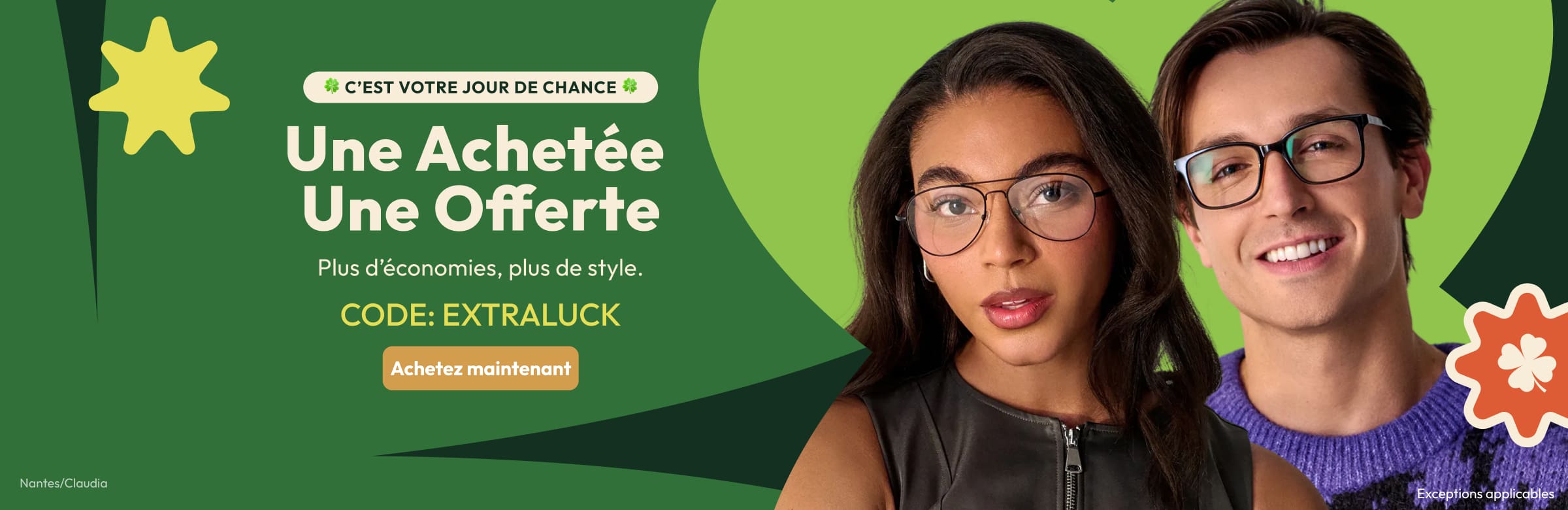 Une Achetée Une Offerte