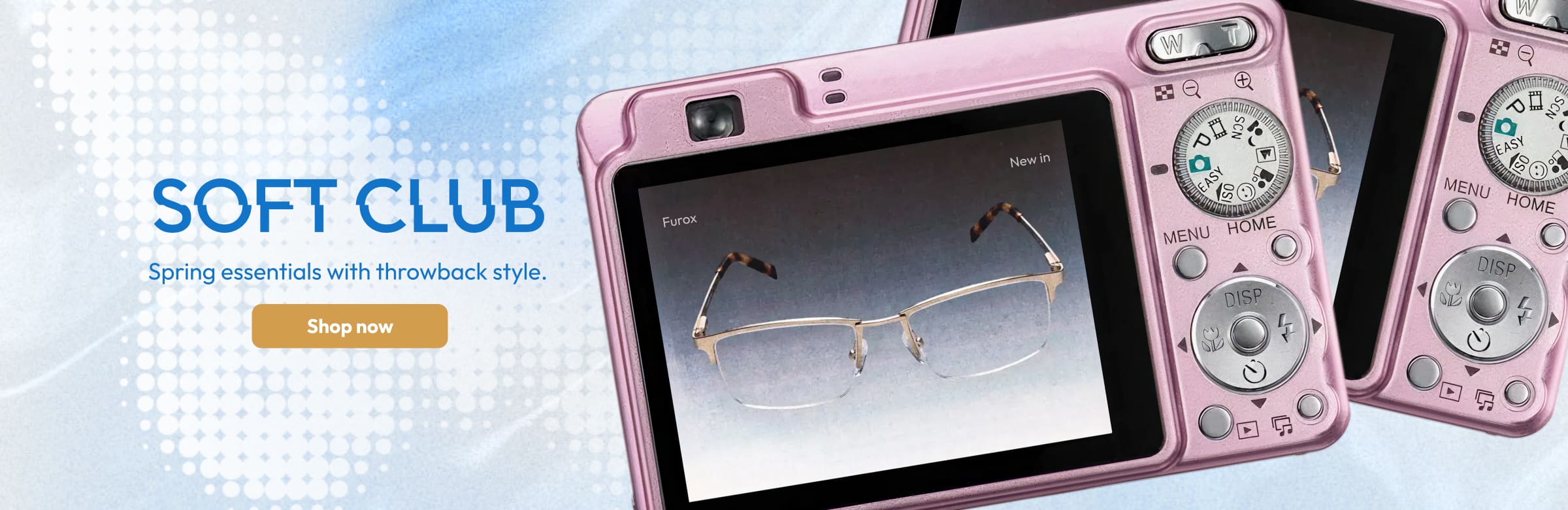 Eyewear that’s early digital age coded.