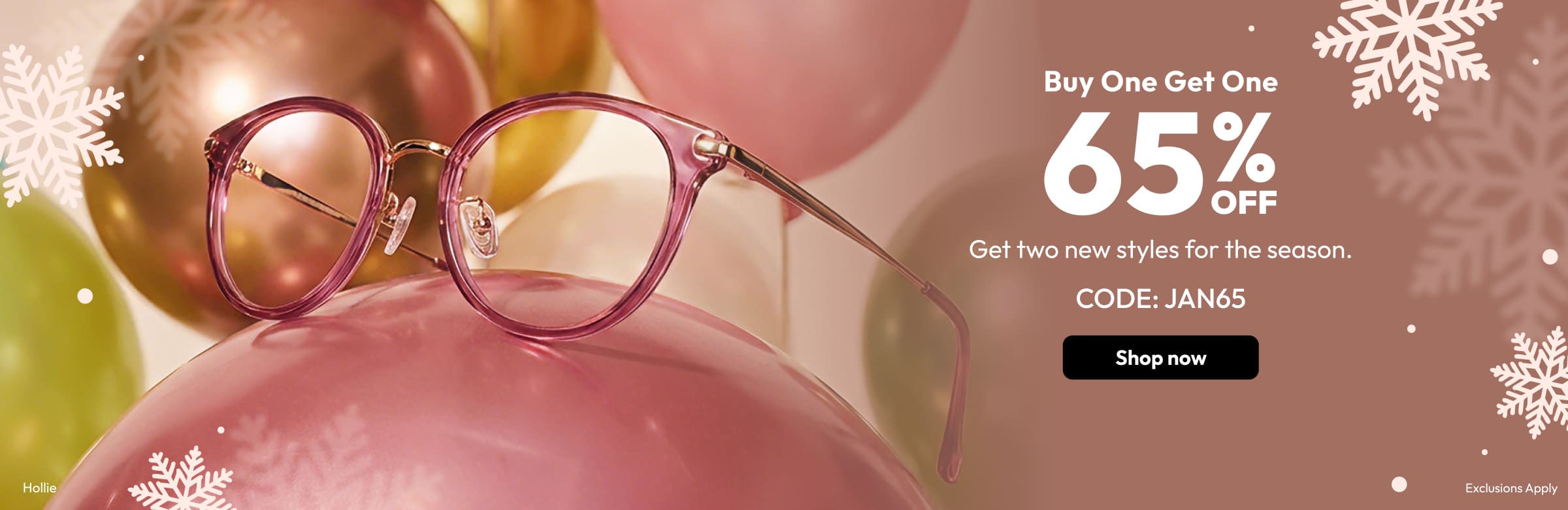 Buy One Get One 65% Off