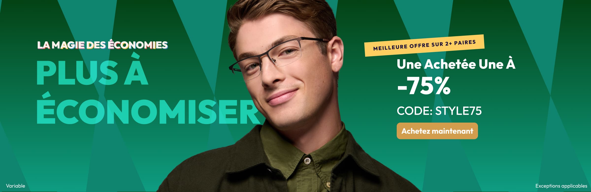 Buy One Get One 75% Off