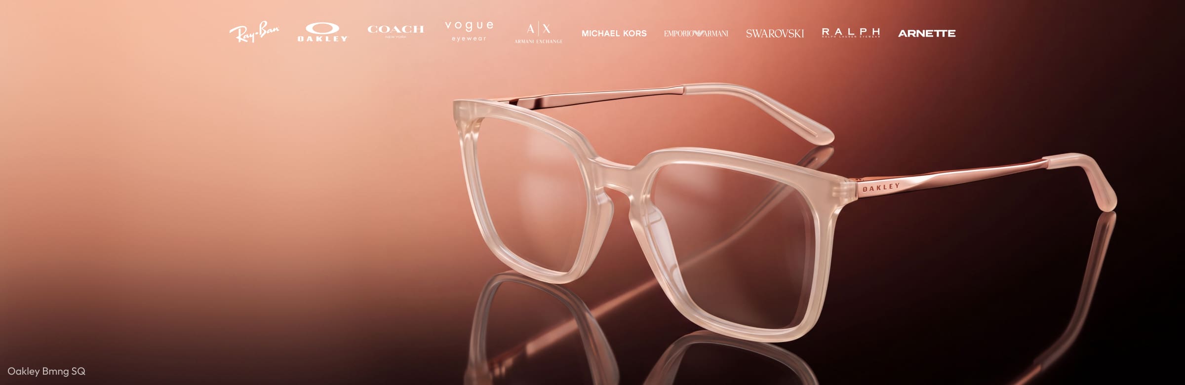 Upgrade your look with iconic eyewear.