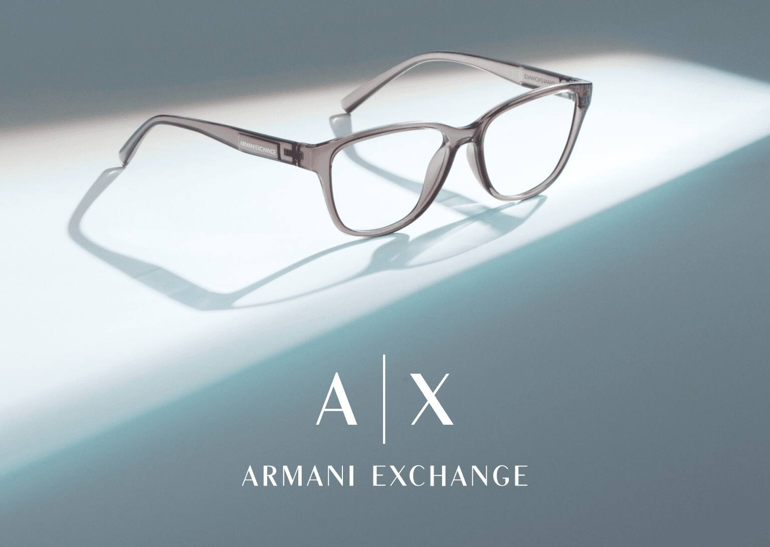 Armani Exchange Glasses: Modern trends meet elevated style.