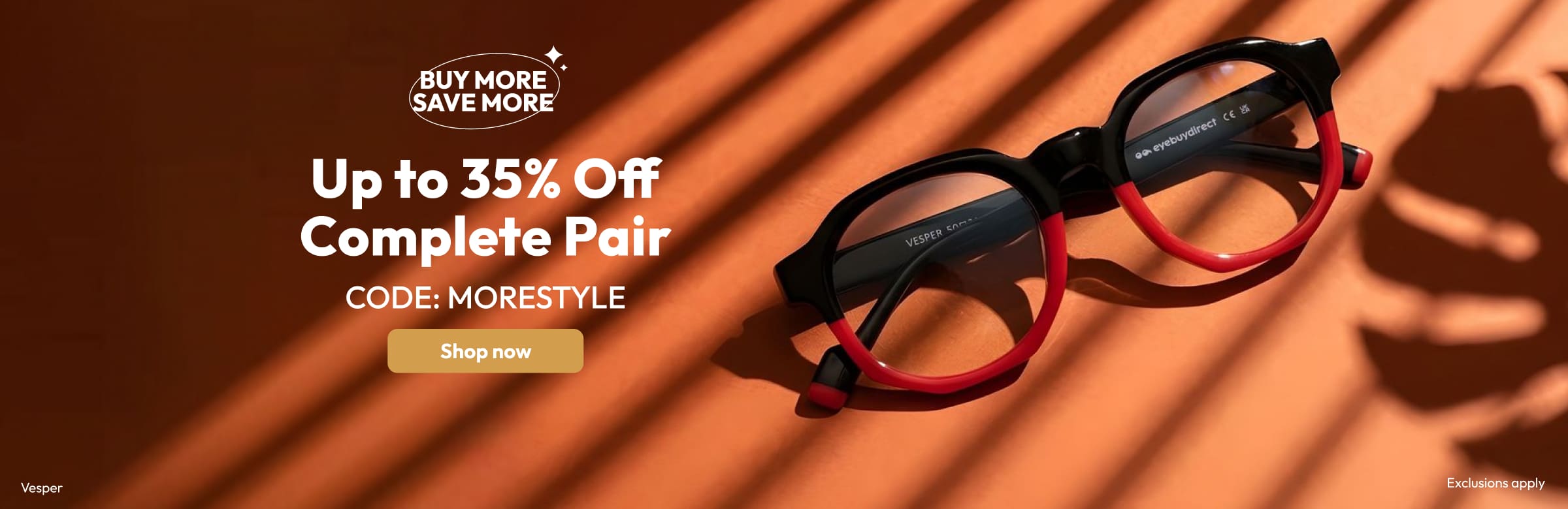 Up to 35% Off Complete Pair