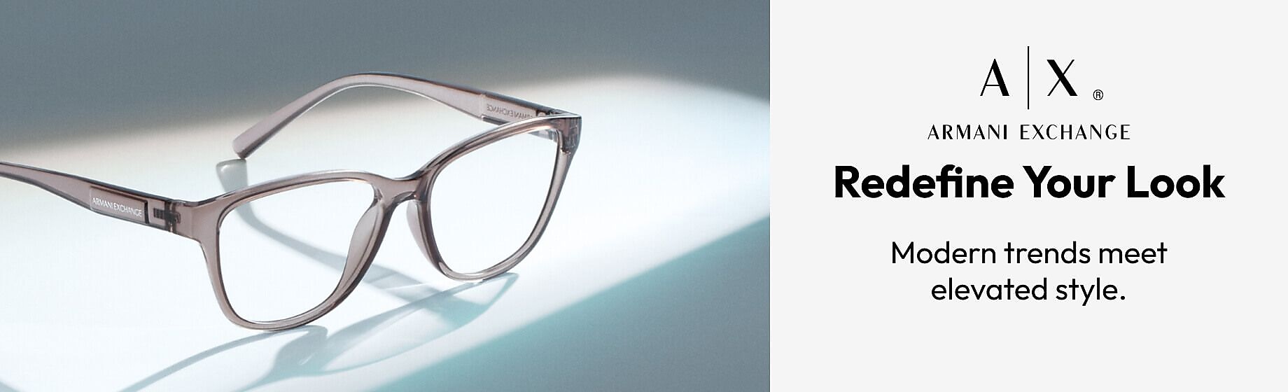 Armani Exchange AX3016 - Square Matte Navy Blue Frame Glasses For Men ...
