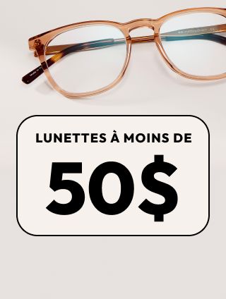 Moins de 50 $