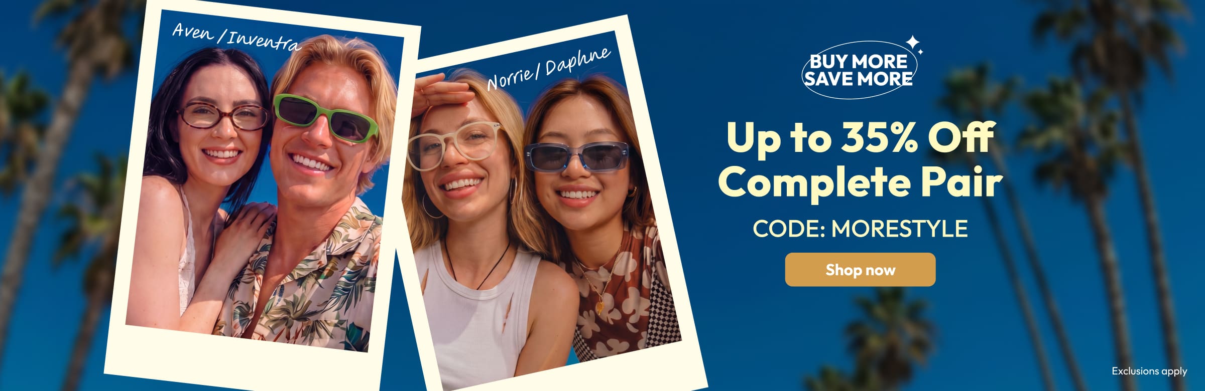 Up to 35% Off Complete Pair