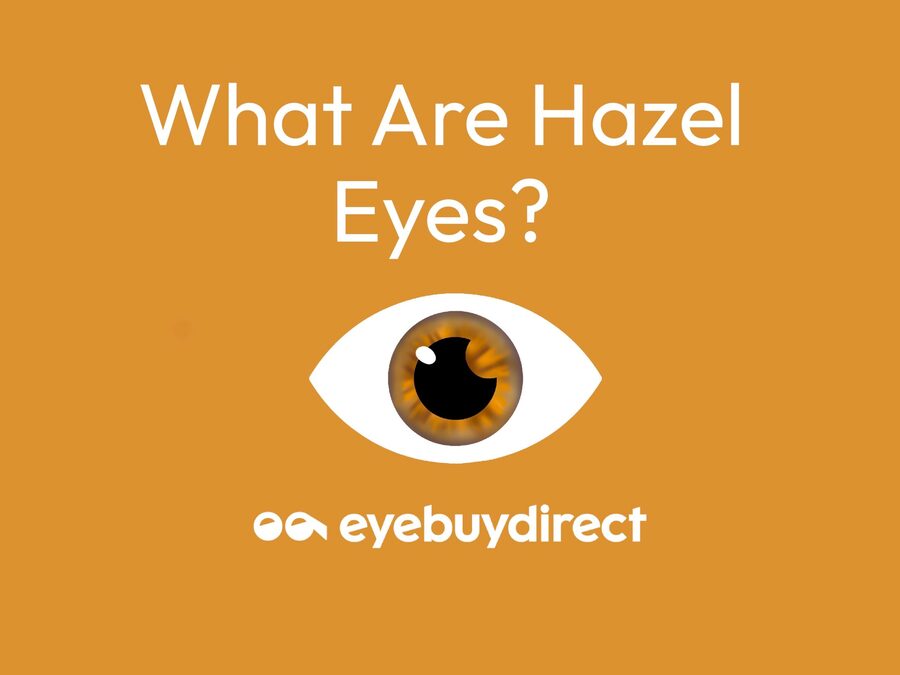 An image showing an example of a hazel eye