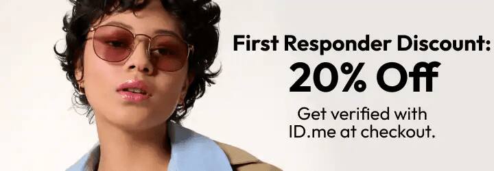 First Responder Discount： 20% off