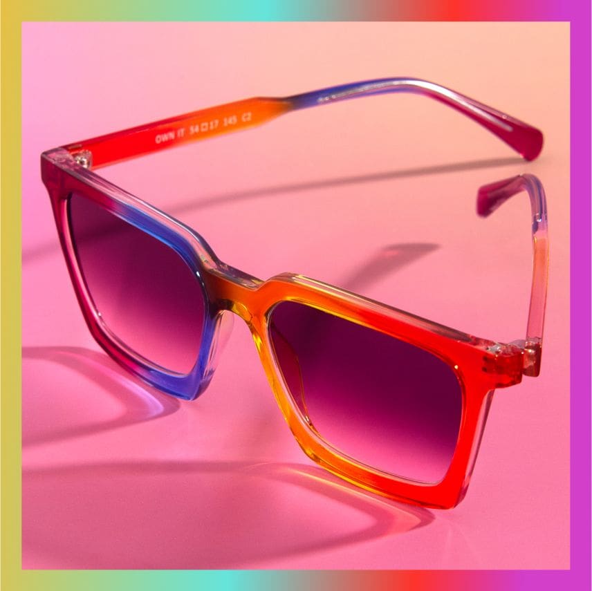Celebrate self-expression with bold colors, retro shapes, and unapologetic style.