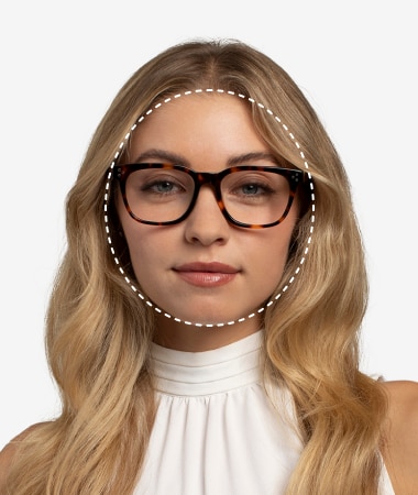 Brillen für runde Gesichter