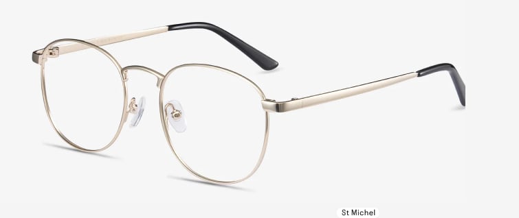 White Large Frame Eyeglasses  White Designer Frame Glasses