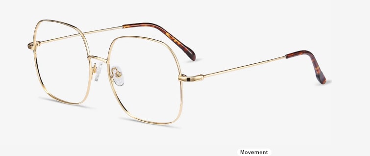 YHKF Glasses Vintage Square Mens Eyeglass Frame Women Glasses Frames Glasses Frame Eye Glasses Frames For Men