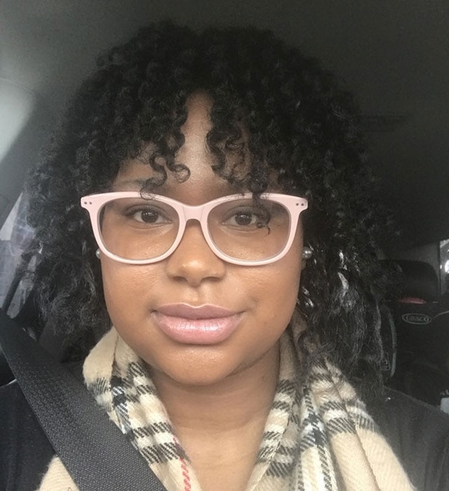 Pink-Rectangle-Eyeglasses for Women