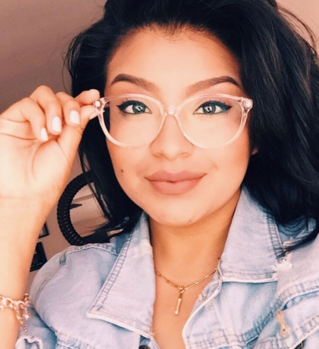 Clear/White-Round-Eyeglasses for Women