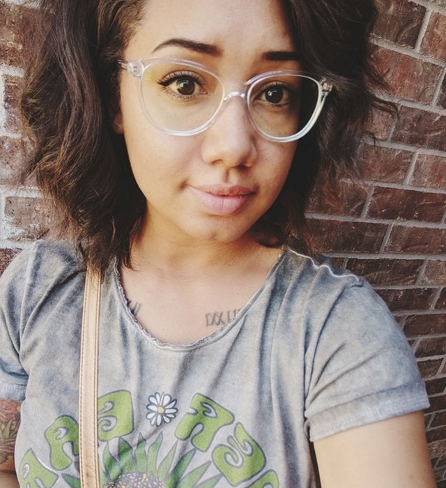 Clear/White-Round-Eyeglasses for Women