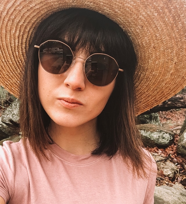 Bronze-Round-Sunglasses for Women